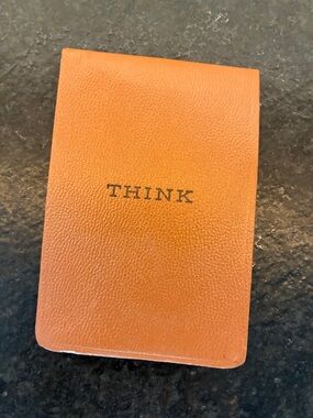 Original IBM THINK Pad Pocket Notebook